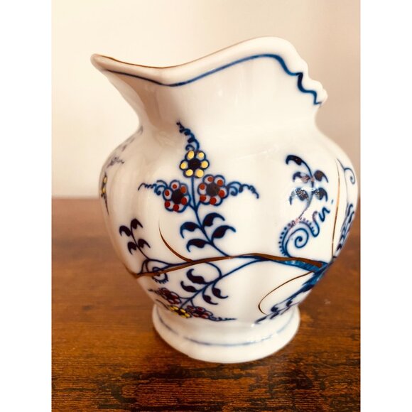 Blue Danube Mascot Japan Creamer and Sugar Bowl with Lid NA-1010 VG Condition - Picture 8 of 13